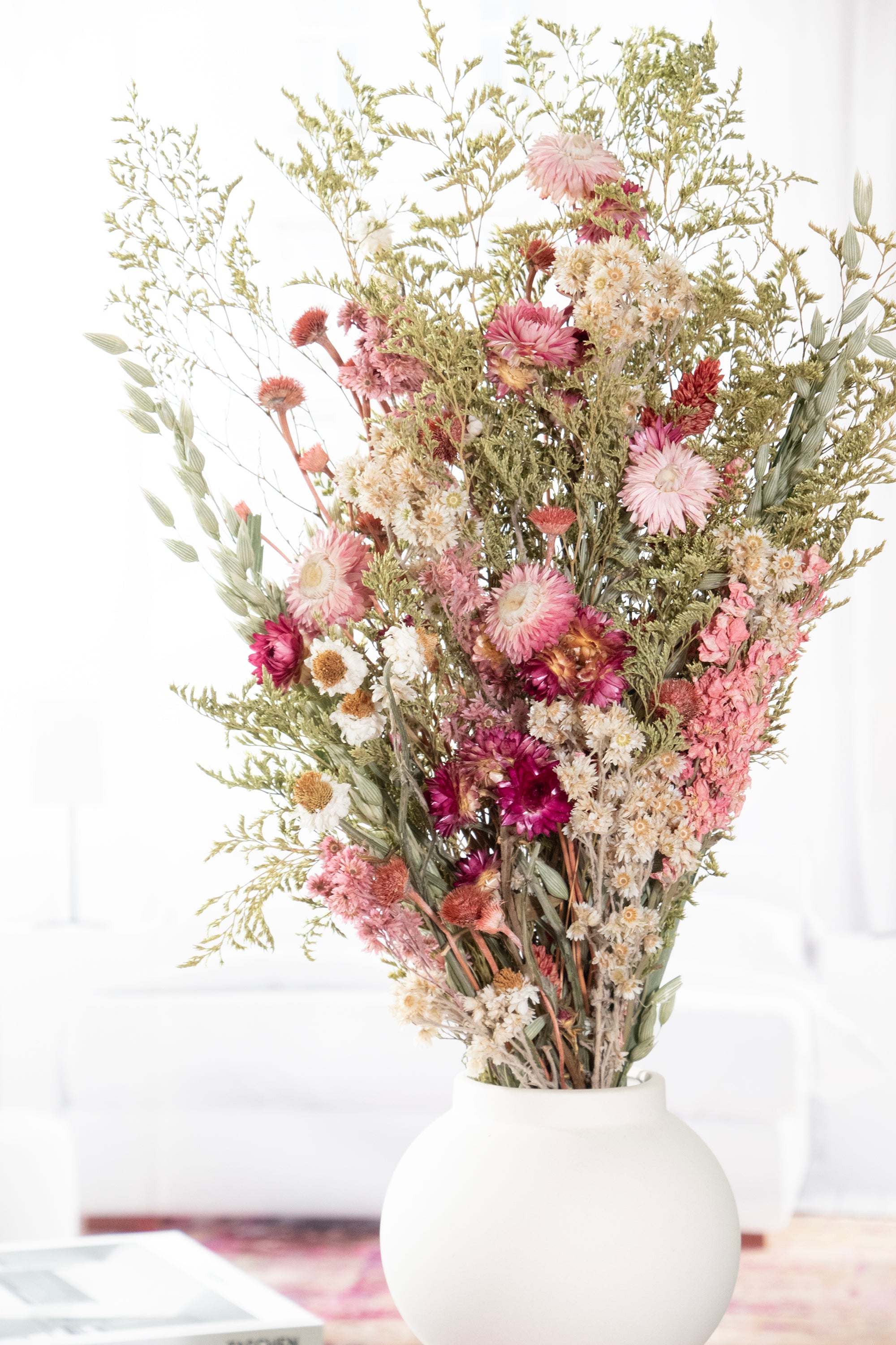 Strawflower Fairy Bouquet