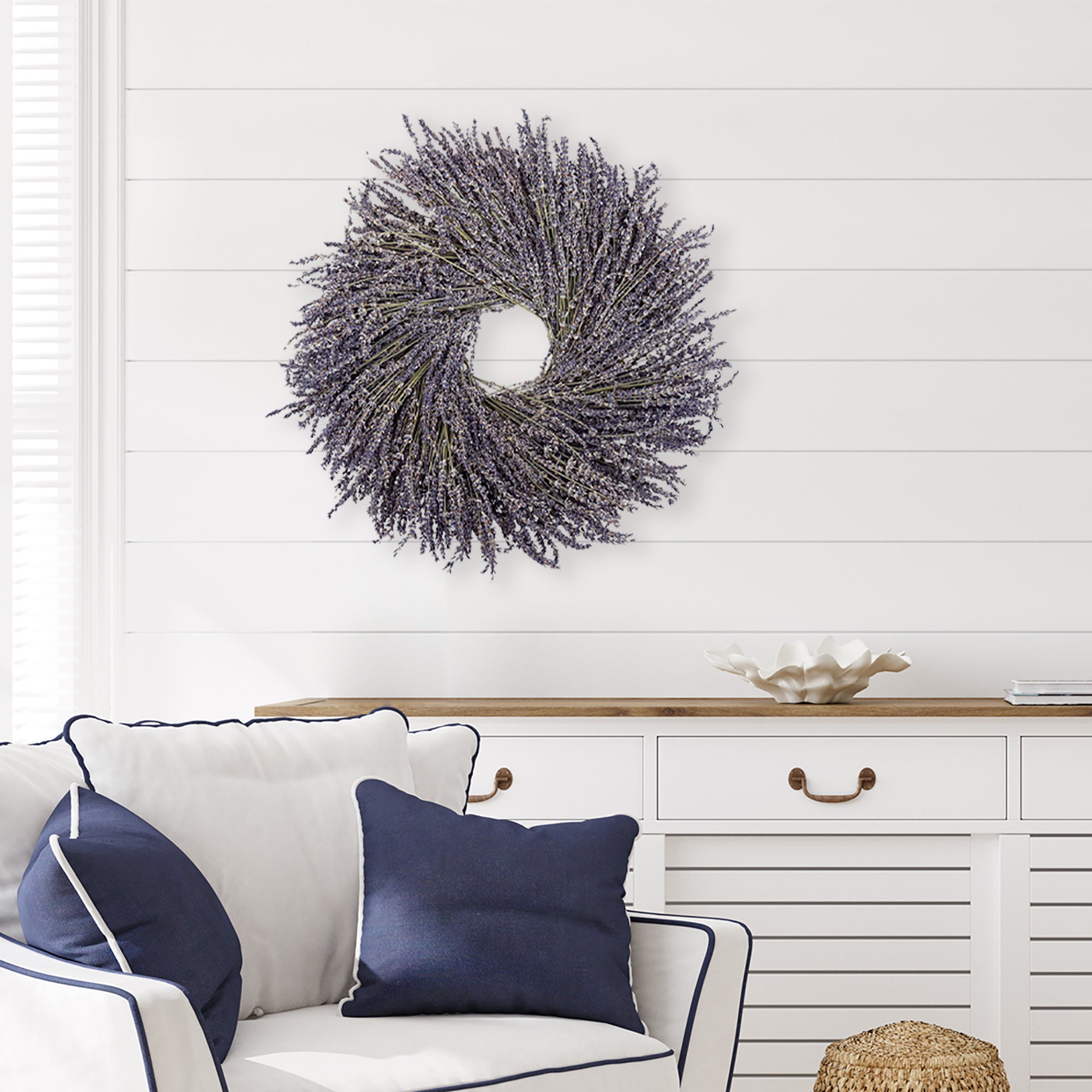 De La Terre Provence Lavender Wreath