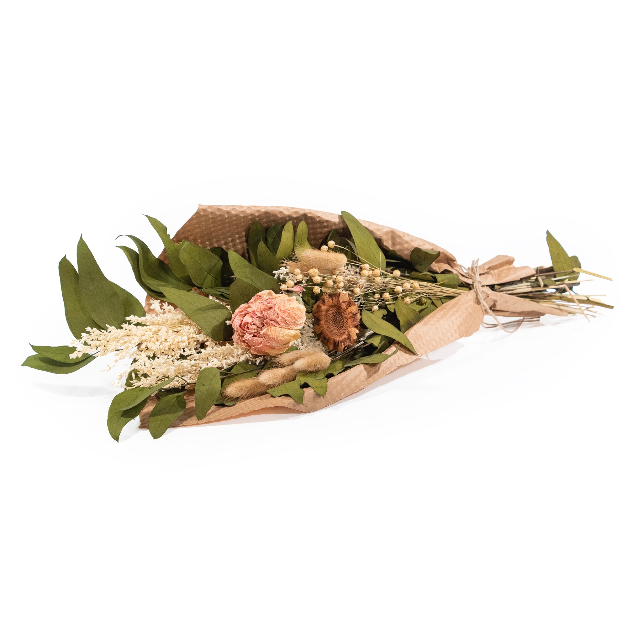 English Dried Rose 18" Bouquet